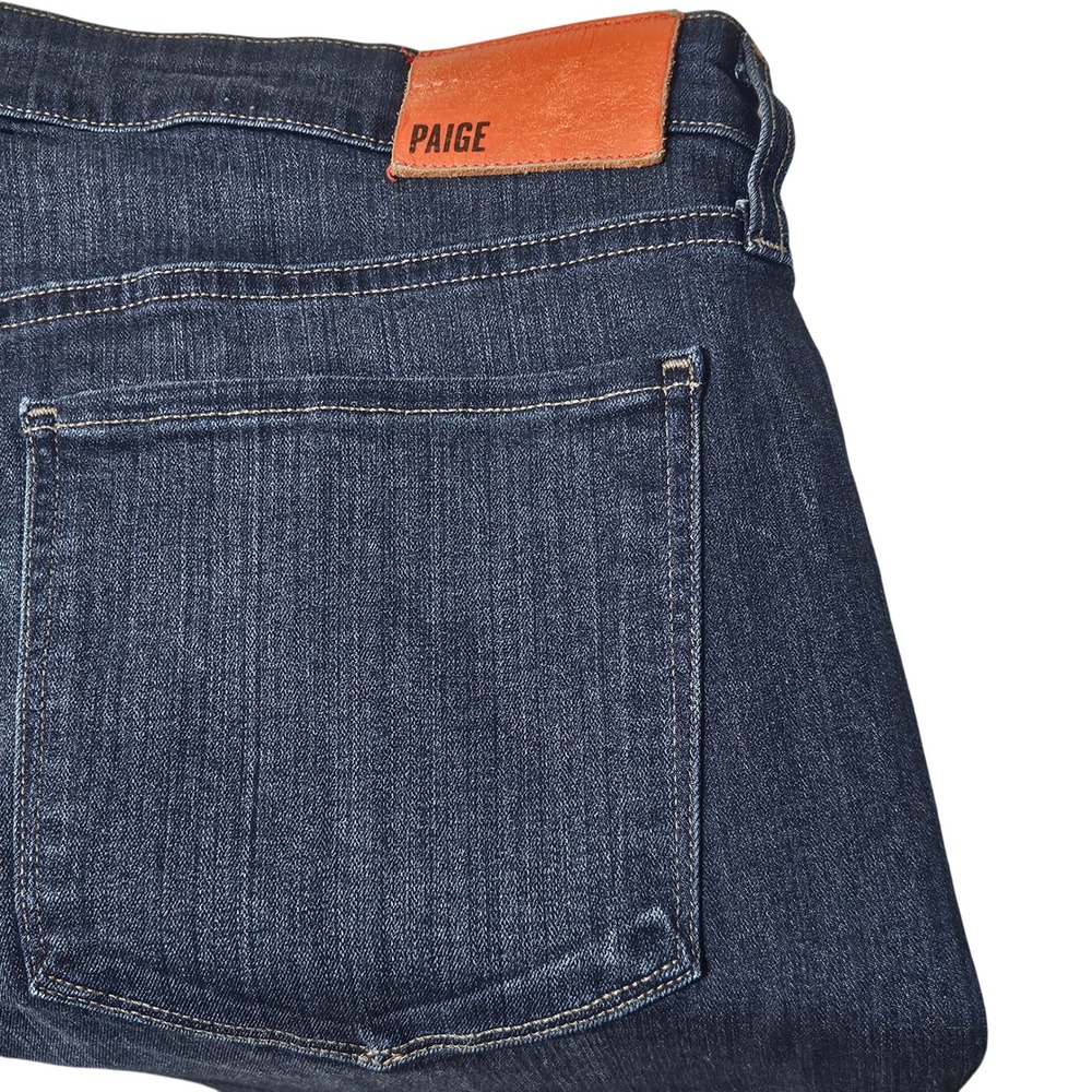 PAIGE Men's Lennox Dark Wash Straight Leg Jeans 38x29 Denim‎